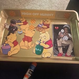 Customized trays and ashtrays.